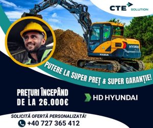 Putere la Super Pret & Super Garantie! Preturi incepand de la 26.000€ pentru HD HYUNDAI